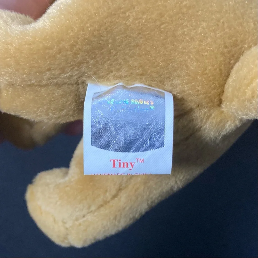 Vintage 1999 Tiny The Chihuahua Dog Ty Beanie Baby Plush - Picture 12 of 16